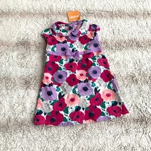 Gymboree 12-18 Mo Corduroy Floral Dress
